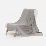 Плед «Гирвас», темно-бежевый