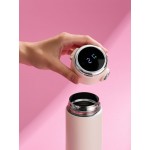 Смарт-бутылка c заменяемой батарейкой warmSens, молочно-белая