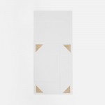 Коробка складная Quadra Fold, белая