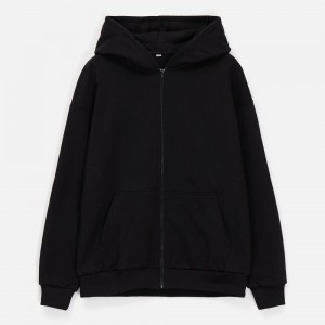 Толстовка унисекс оверсайз Sartoro, черная