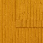 Плед Remit ver.2, темно-желый (горчичный)