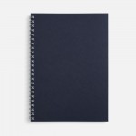 Блокнот Salvador в клетку, темно-синий