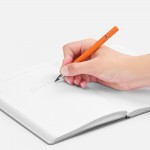 Ручка шариковая и вечный карандаш Diptych, оранжевая