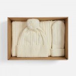 Набор Knit Beat, белый (молочный)