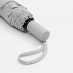 Зонт складной Cloudex, светло-серый