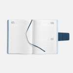 Ежедневник Grande Strap на заказ, датированный, голубой