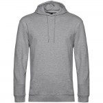 Толстовка с капюшоном унисекс Hoodie, серый меланж