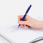 Ручка шариковая Finn Chrome, синяя