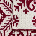 Шарф Wintertude M, красный с белым Шарф Wintertude M, красный с белым