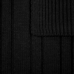Шарф Knit Beat, черный