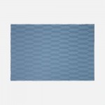 Плед Rombus, синий (дымчатый)