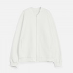 Бомбер унисекс Townie, молочно-белый