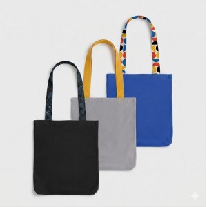 Шопер-конструктор Bolsa с широкими ручками с полноцветной печатью