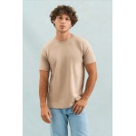 Футболка унисекс Regent 150, серо-бежевая