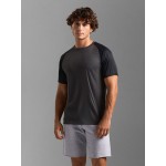 Футболка спортивная унисекс Vortex, белая