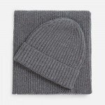 Шарф Laconi, темно-серый меланж