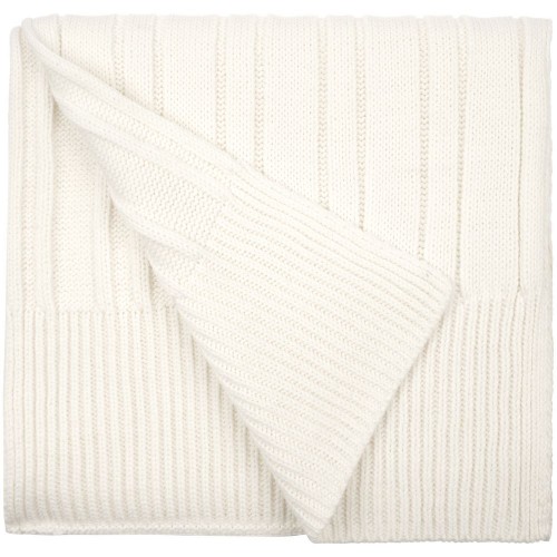 Шарф Knit Beat, белый (молочный)