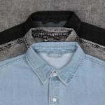 Куртка джинсовая O3, черная