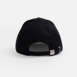 Бейсболка Classic 2.0, черная с красным кантом