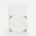 Коробка складная под бутылку Color Jacket Fold, белая