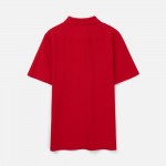 Рубашка поло унисекс Tervise, красная Рубашка поло унисекс Tervise, красная