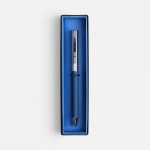 Ручка шариковая Eyeshot Soft Touch в футляре, темно-синяя