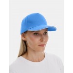 Бейсболка Classic 2.0, синяя с белым кантом