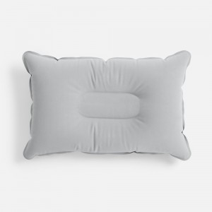 Надувная подушка Pillowish, серая