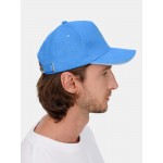 Бейсболка Classic 2.0, синяя с белым кантом