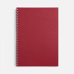 Блокнот Salvador в клетку, красный ver.2