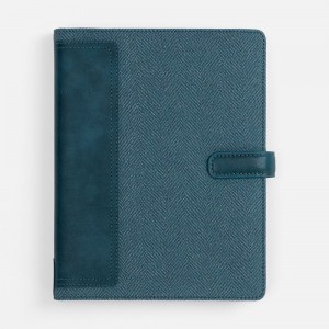 Ежедневник-органайзер Twill, недатированный, синий