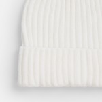 Шапка Laconi, молочно-белая