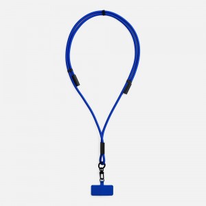 Кабель-ланьярд energyFlex Power Delivery 60 Вт, темно-синий