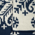 Шарф Wintertude L, синий с белым Шарф Wintertude L, синий с белым