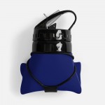 Складная бутылка для воды Langfossen, синяя