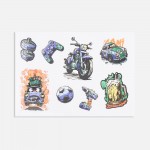 Стикерпак UV-DTF Thematic, 23 февраля