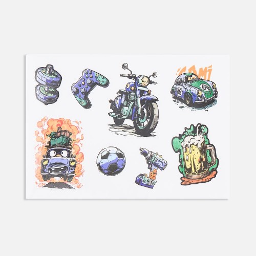 Стикерпак UV-DTF Thematic, 23 февраля