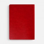 Ежедневник Nebraska Flex, недатированный, красный с золотистым