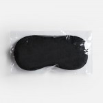 Двухстороняя маска для сна Veluto, черная