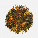 Чай «Сокочай», зеленый с соком ананаса, облепихой, толокнянкой и сафлором