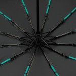 Зонт складной с УФ-защитой Ribstar, бежевый