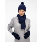 Варежки Catch Match, темно-синие