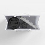 Набор Astrela, белый с серебристым