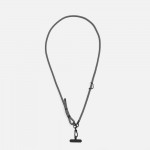 Шнурок для телефона OmniHold, серый