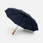 Зонт складной Cloudburst в подарочной упаковке, темно-синий Зонт складной Cloudburst в подарочной упаковке, темно-синий