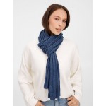Шарф Metelitsa, синий меланж (джинс)
