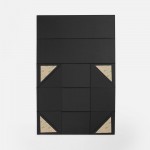 Коробка складная под бутылку Color Jacket Fold, черная