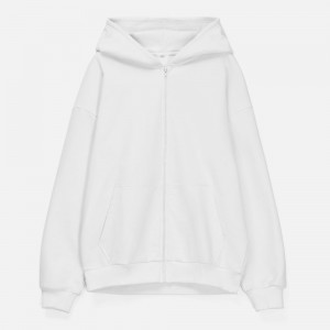 Толстовка унисекс оверсайз Sartoro, белая