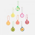 Подвеска Round, 3D-печать на заказ, прозрачный оранжевый неон