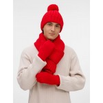 Шарф HappyGo, красный